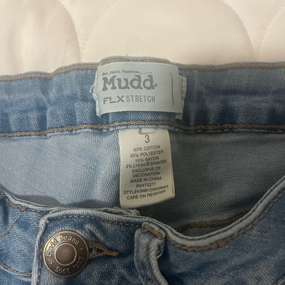 Women’s Mudd Flex Stretch Denim Jean Shorts - size 3 - Picture 6 of 6